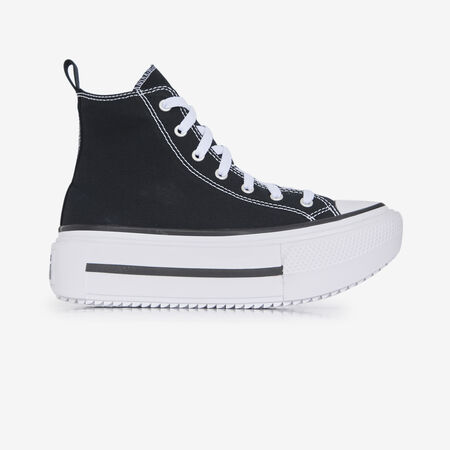 CONVERSE chuck taylor all star CHUCK TAYLOR ALL STAR LIFT DOUBLE STACK NEGRO/BLANCO JUNIOR