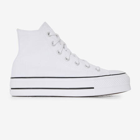CONVERSE chuck taylor all star CHUCK TAYLOR LIFT HI BLANCO/NEGRO MUJER