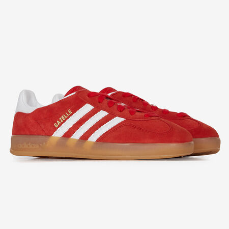 ADIDAS ORIGINALS gazelle GAZELLE INDOOR ROJO/BLANCO MUJER