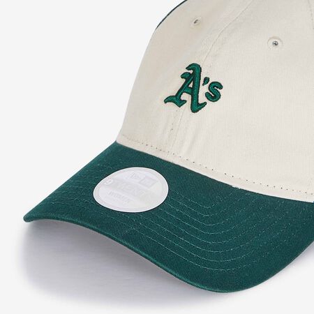 NEW ERA 9WENTY TRUCKER WOMEN OA CB BEIGE/VERDE MUJER