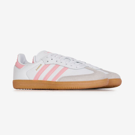 ADIDAS ORIGINALS samba SAMBA OG BLANCO/ROSA JUNIOR