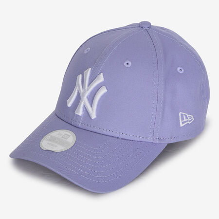 NEW ERA 9FORTY WOMEN NY LEAGUE ESSENTIAL LILA/BLANCO MUJER