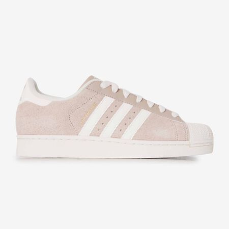 SUPERSTAR II SUEDE : BEIGE/BLANCO