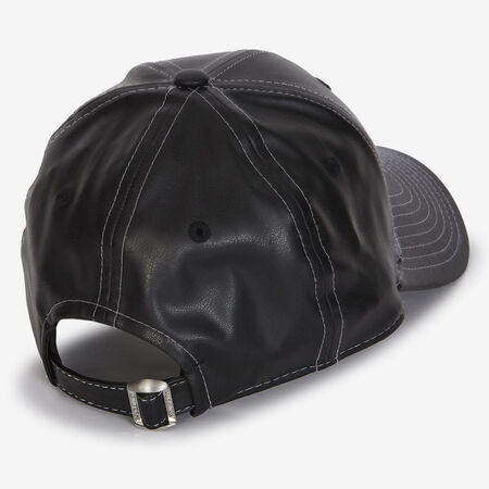 NEW ERA 9FORTY WOMEN NY TOPSTITCH PU NEGRO/BLANCO MUJER