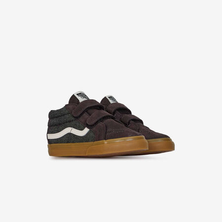 VANS SK8-MID V DENIM GRIS/BLANCO BEBÉ