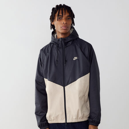 NIKE JACKET WINDRUNNER FZ NEGRO/CRUDO HOMBRE