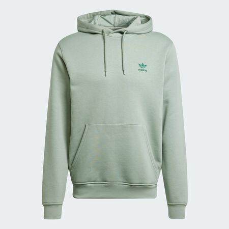 ADIDAS ORIGINALS HOODIE ESSENTIAL TREFOIL VERDE HOMBRE