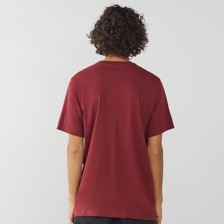NIKE TEE SHIRT CLUB BURDEOS HOMBRE