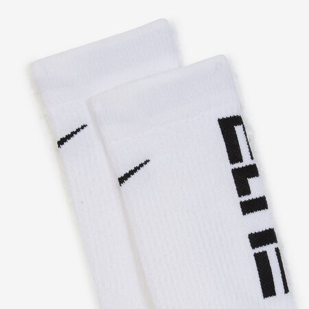 NIKE CHAUSSETTES X3 CREW ELITE BLANCO/NEGRO HOMBRE