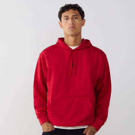 JORDAN HOODIE CENTERED LOGO DRI-FIT ROJO HOMBRE