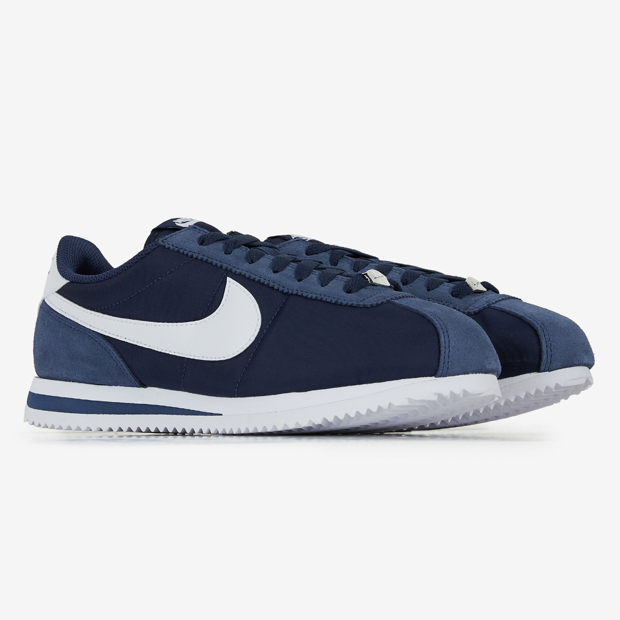 NIKE CORTEZ NYLON AZUL MARINO BLANCO SNEAKERS MUJER Courir.es