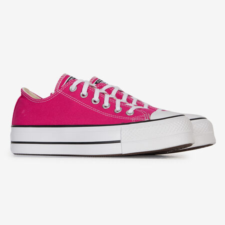 CONVERSE chuck taylor all star CHUCK TAYLOR ALL STAR LIFT OX FUCSIA MUJER