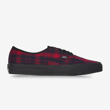 VANS authentic AUTHENTIC TARTAN ROJO HOMBRE
