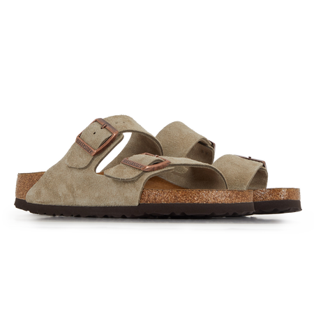 BIRKENSTOCK arizona ARIZONA SUEDE TAUPE GRIS TOPO MUJER