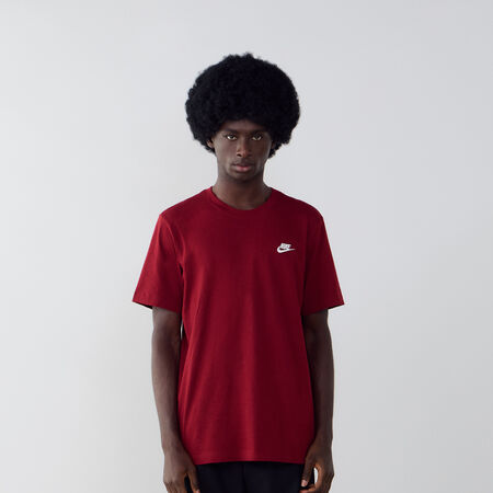TEE SHIRT CLUB : BURDEOS/BLANCO