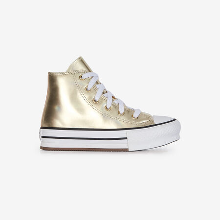 CONVERSE chuck taylor all star CHUCK TAYLOR ALL STAR EVA LIFT HI SHINE DORADO INFANTIL