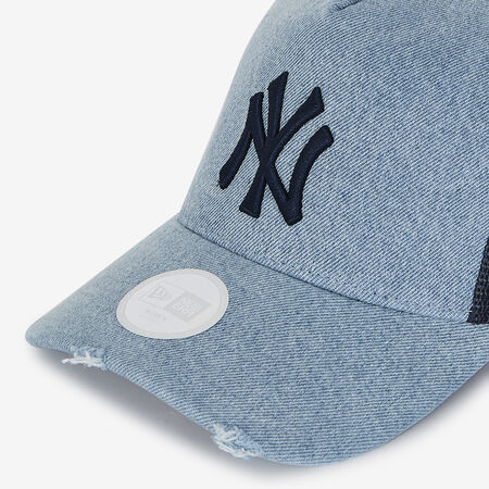 NEW ERA TRUCKER WOMEN NY DENIM AZUL MARINO MUJER