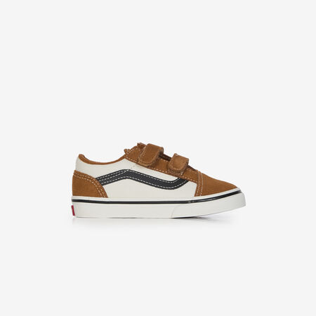 VANS OLD SKOOL V MARRÓN/BEIGE BEBÉ