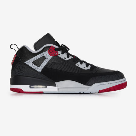 JORDAN SPIZIKE LOW : NEGRO/ROJO