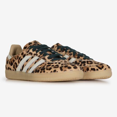 ADIDAS ORIGINALS samba SAMBA LEOPARD MARRÓN/NEGRO MUJER