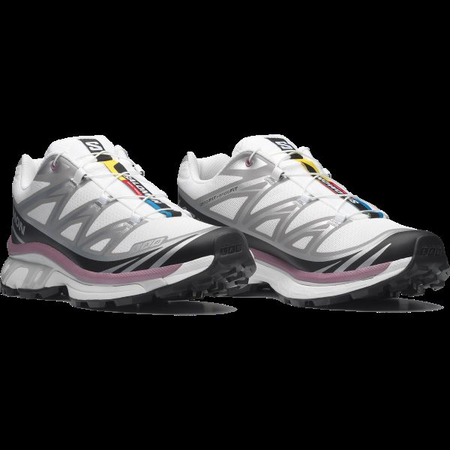SALOMON XT-6 BLANCO/MARR&Oacute;N MUJER