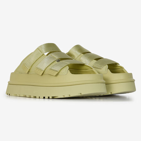 UGG GOLDENGLOW SLIDE AMARILLO MUJER