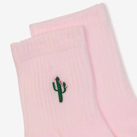 COURIR MID CREW CACTUS 2PK ROSA/NEGRO MIXTO