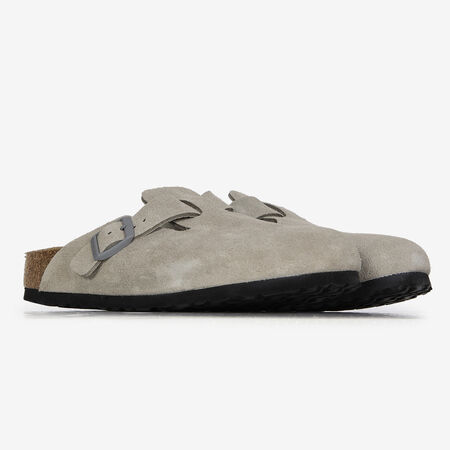 BIRKENSTOCK boston BOSTON SUEDE VARSITY GRIS MUJER