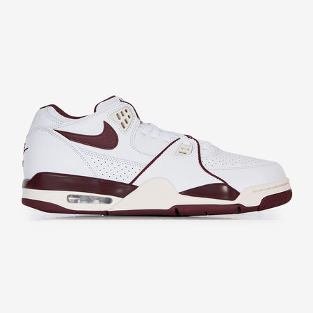 NIKE AIR FLIGHT 89 LOW BLANCO/BURDEOS HOMBRE