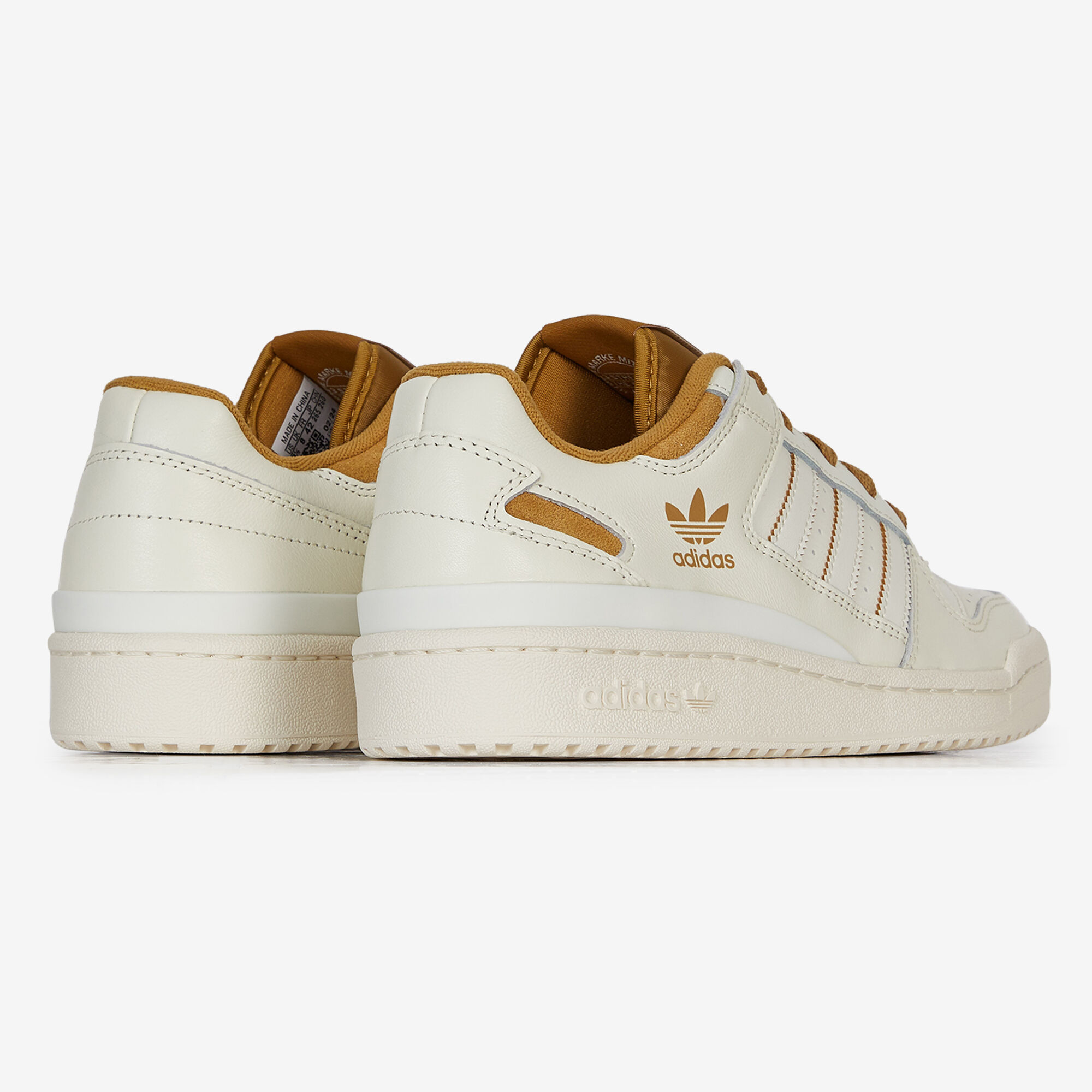 ADIDAS ORIGINALS FORUM LOW CL BEIGE/MARRÓN - CORDONES HOMBRE | Courir.es