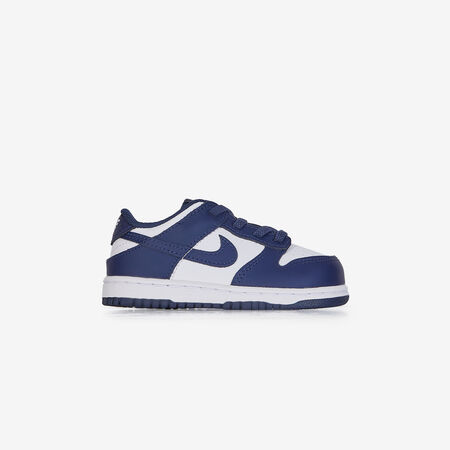 NIKE dunk DUNK LOW BLANCO/AZUL MARINO BEBÉ
