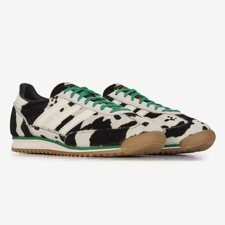 ADIDAS ORIGINALS sl 72 SL 72 COW PONY HAIR BLANCO/MARRÓN MUJER