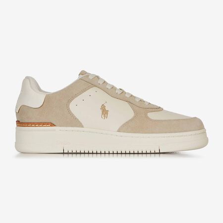 POLO RALPH LAUREN MASTERS COURT SUEDE BLANCO/BEIGE HOMBRE