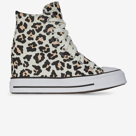 CONVERSE chuck taylor all star CHUCK TAYLOR ALL STAR WEDGE CHEETAH BLANCO/MARRÓN MUJER