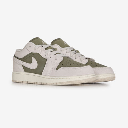 JORDAN AIR JORDAN 1 LOW SUEDE BEIGE/CAQUI JUNIOR