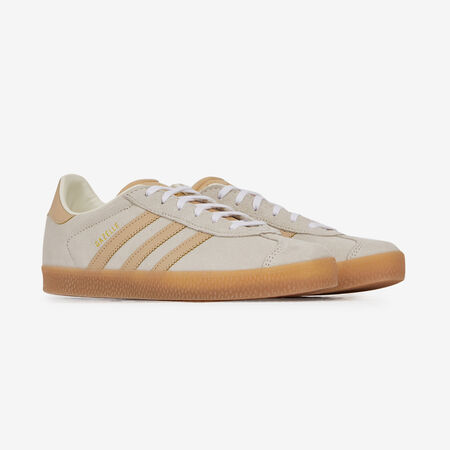 ADIDAS ORIGINALS gazelle GAZELLE BEIGE/MARRÓN JUNIOR