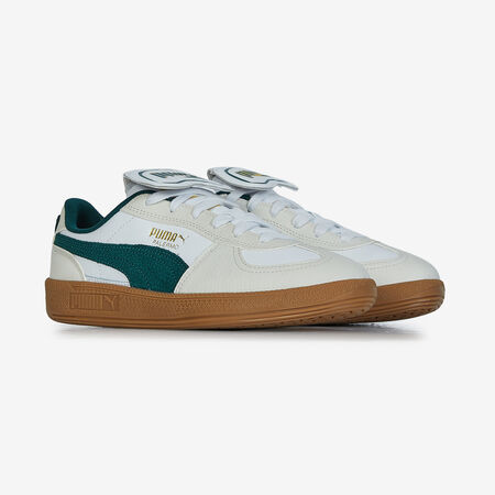 PUMA palermo PALERMO PREMIUM LEATHER BLANCO/VERDE JUNIOR