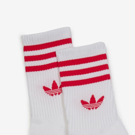 ADIDAS ORIGINALS CHAUSSETTES X3 CREW 3 STRIPES BLANCO/ROJO MIXTO