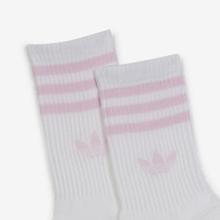 ADIDAS ORIGINALS CHAUSSETTES X3 CREW 3 STRIPES BLANCO/NEGRO MIXTO