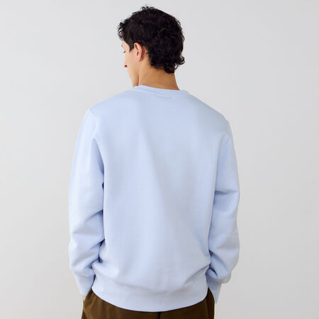 NIKE SWEAT CREW CLUB AZUL/BLANCO HOMBRE