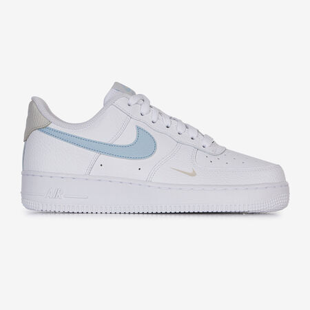 AIR FORCE 1 LOW MINI SWOOSH : BLANCO/AZUL