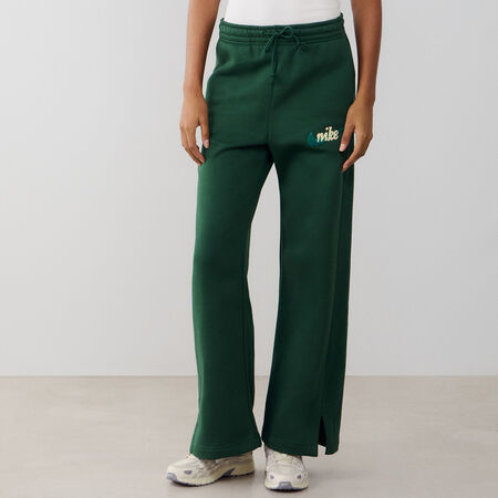 NIKE PANT JOGGER WIDE LEG HDY VERDE MUJER