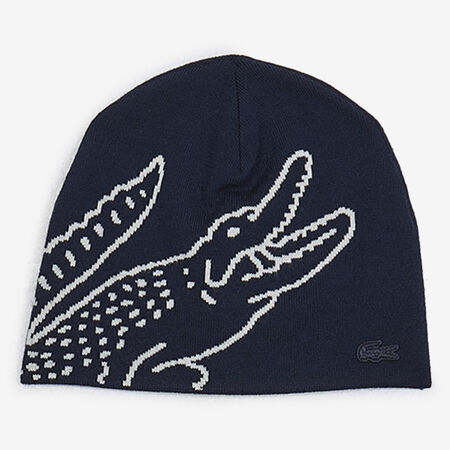 BEANIE LOGO REVERSIBLE : AZUL MARINO