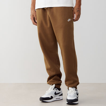 PANT JOGGER CLUB : MARRÓN/BLANCO