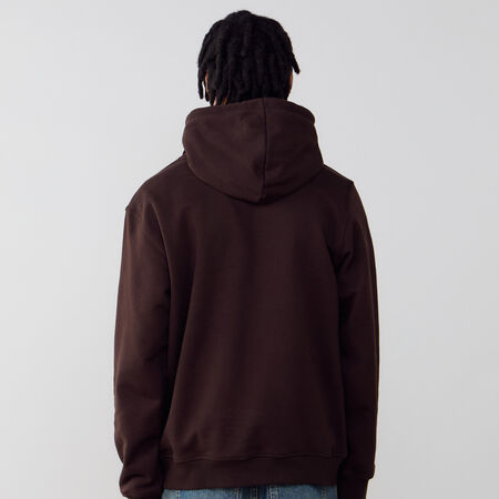 ADIDAS ORIGINALS HOODIE ESSENTIAL TREFOIL MARR&Oacute;N HOMBRE