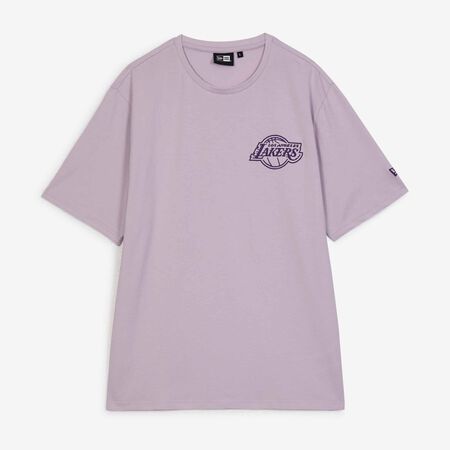 NEW ERA TEE SHIRT LAKERS MORADO HOMBRE