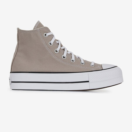 CONVERSE chuck taylor all star CHUCK TAYLOR ALL STAR LIFT HI BEIGE MUJER