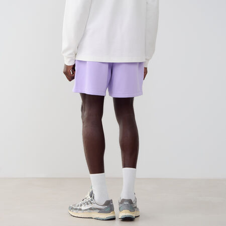 NIKE SHORT CLUB FLEECE FLOW MORADO/BLANCO HOMBRE