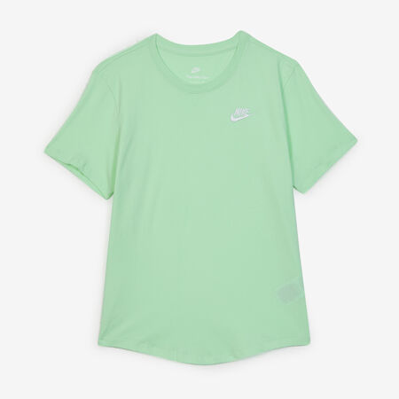 NIKE TEE SHIRT CLUB VERDE/BLANCO MUJER