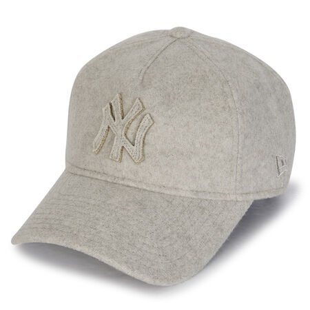 NEW ERA 9TWENTY WOMEN NY MELTON LUXE BEIGE MUJER